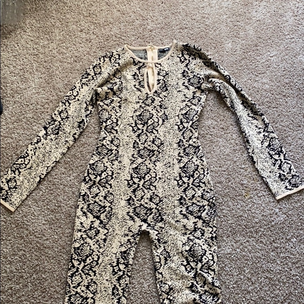 Fashion nova jumpsuit.